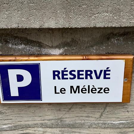 شقة Le Meleze Villar-Saint-Pancrace المظهر الخارجي الصورة